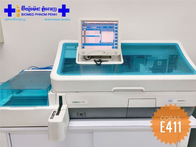 Roche’s cobas® e 411 analyzer